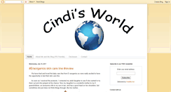 Desktop Screenshot of cindisworld.com